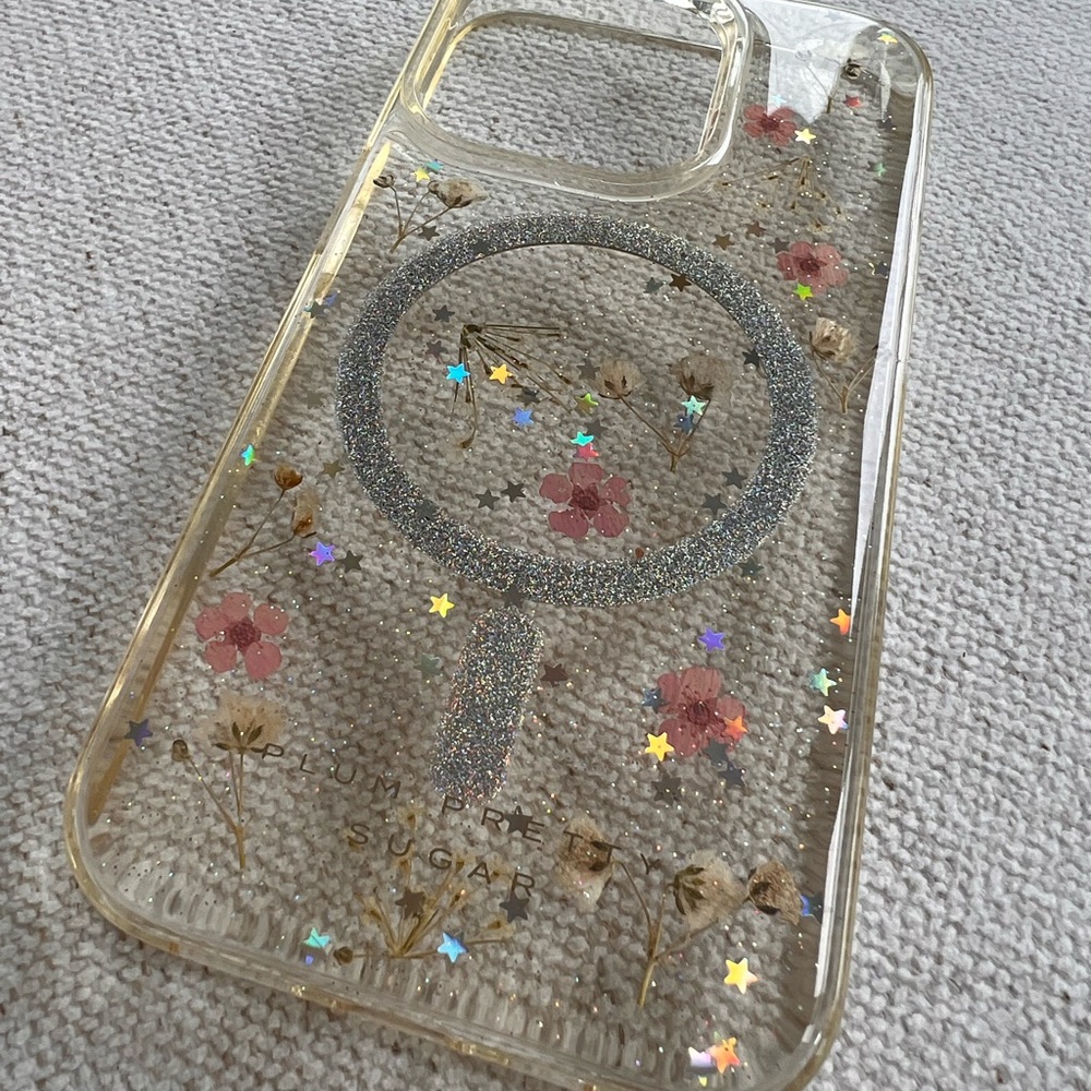 Plum Pretty Sugar iPhone 14 pro case | NWOT